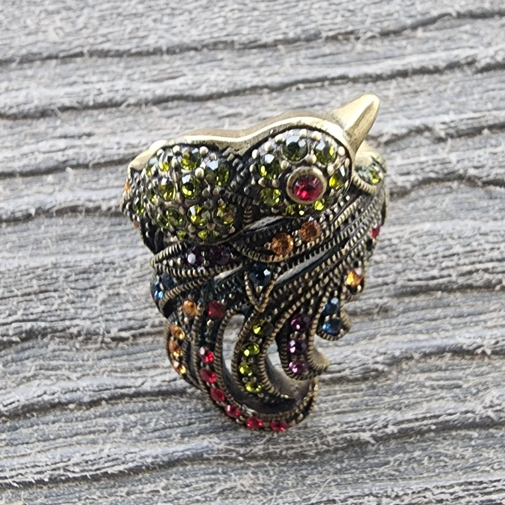 Beautiful bird ring - Picture 9 of 9